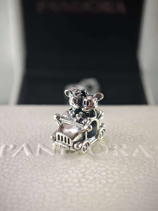 Disney Mickey and Minnie Vintage Car Charm