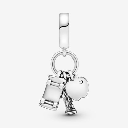 Symbols of New York City Dangle Charm