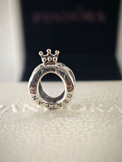 Crown O Silver Charm