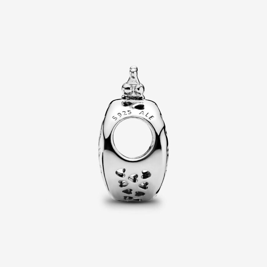 Crown O Silver Charm