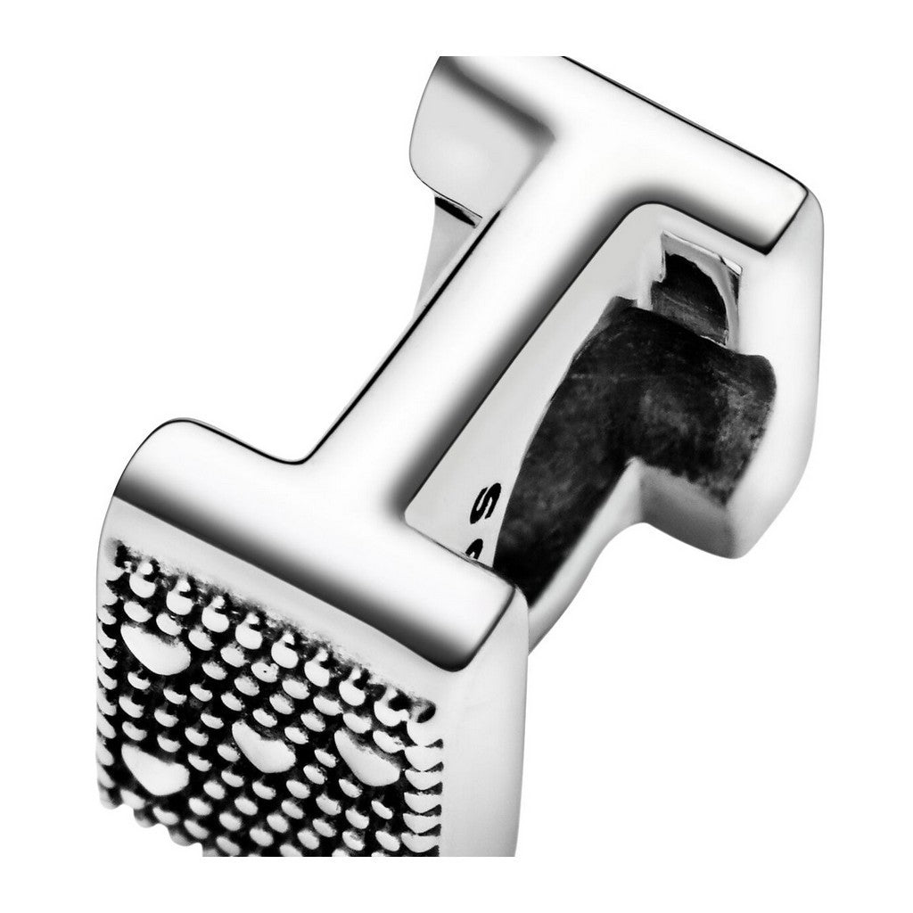 Letter I Alphabet Sterling Silver Charm