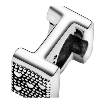 Letter I Alphabet Sterling Silver Charm