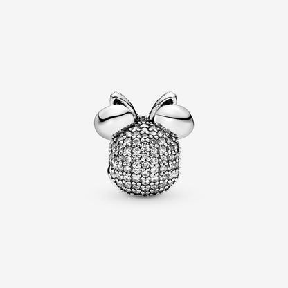 Disney Minnie Mouse Pink Pavé Bow Clip Charm