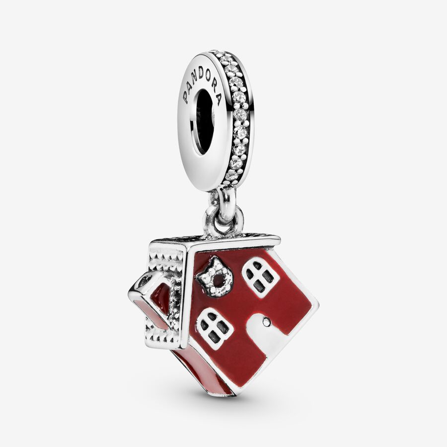 Cozy Christmas House Dangle Charm