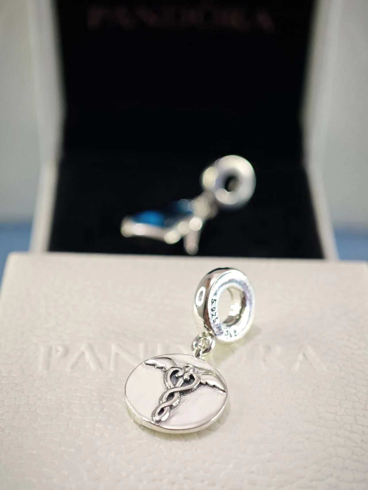 Dazzling Stethoscope Charm