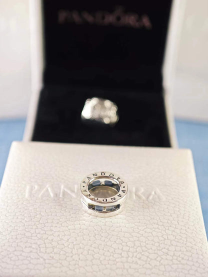 Reflexions Silver Logo Circle Clip Charm