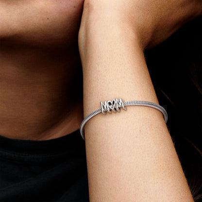 Mum Silver Charm