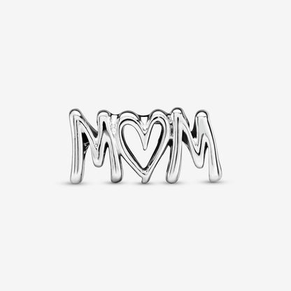 Mum Silver Charm