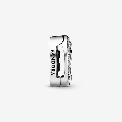 Asymmetrical Heart and Arrow Clip Charm