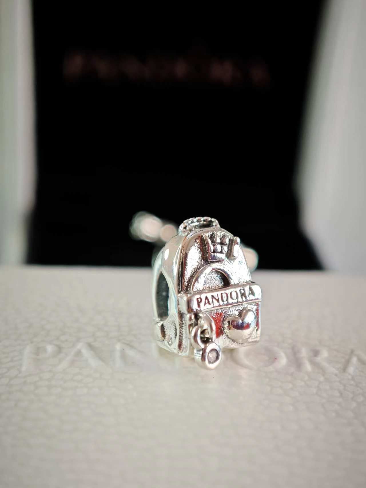 Backpack Silver Charm