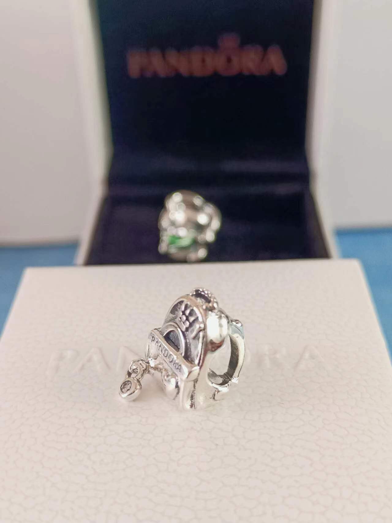 Backpack Silver Charm