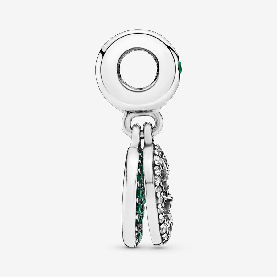 Lucky Four Leaf Clover Dangle Charm