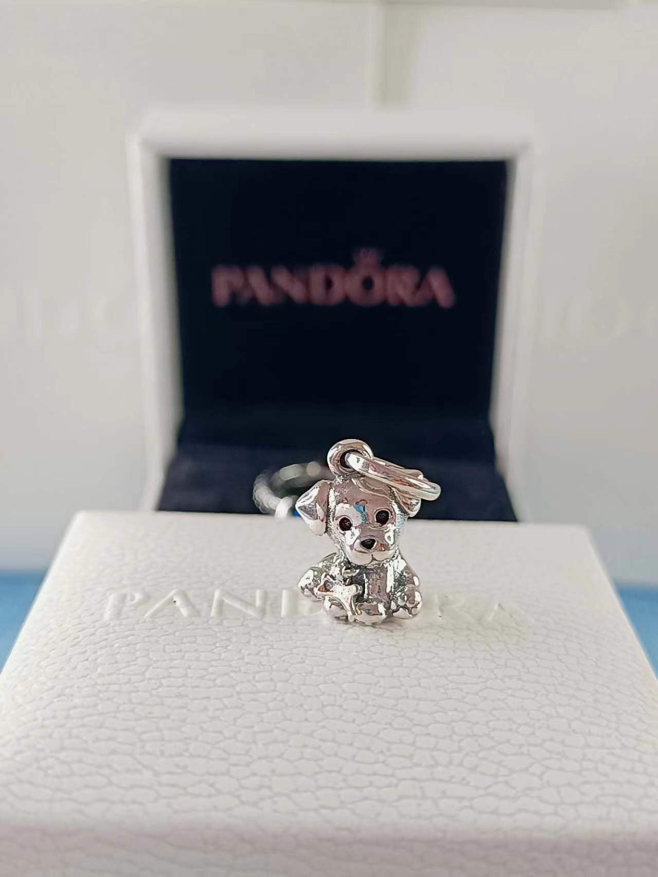 Labrador Puppy Dog Dangle Charm