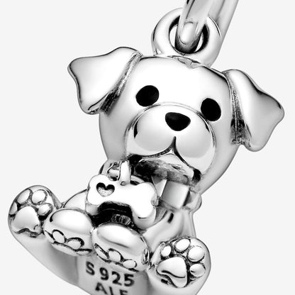 Labrador Puppy Dog Dangle Charm