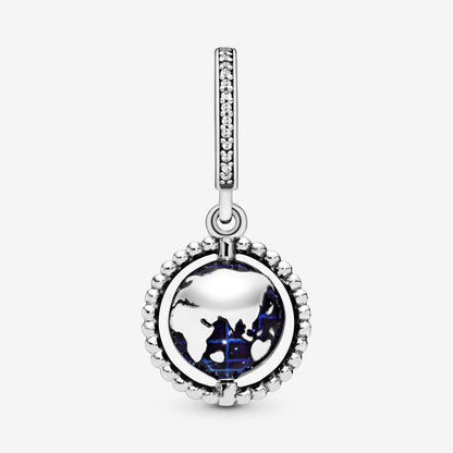 Spinning Globe Dangle Charm