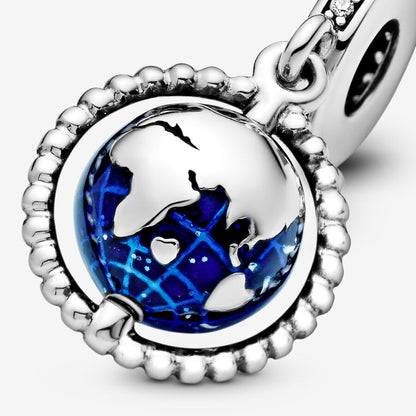 Spinning Globe Dangle Charm