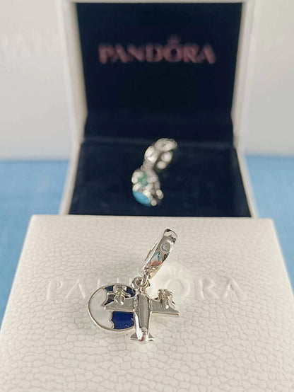 Propeller Plane Dangle Charm