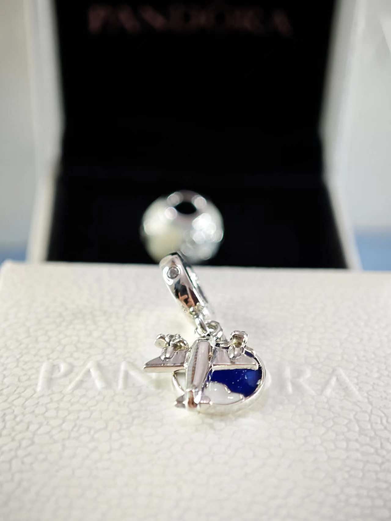 Propeller Plane Dangle Charm