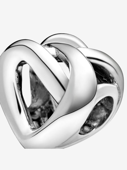 Knotted Heart Charm