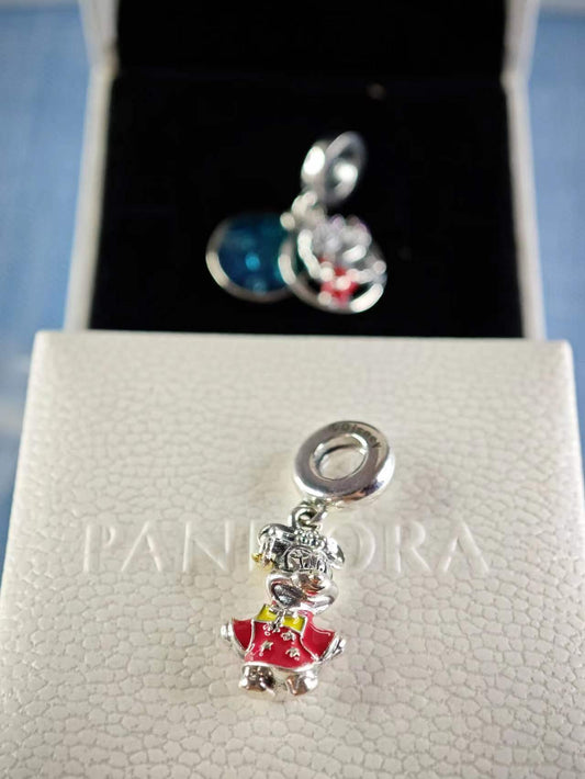 Disney Parks Minnie Mouse Kimono Dangle Charm