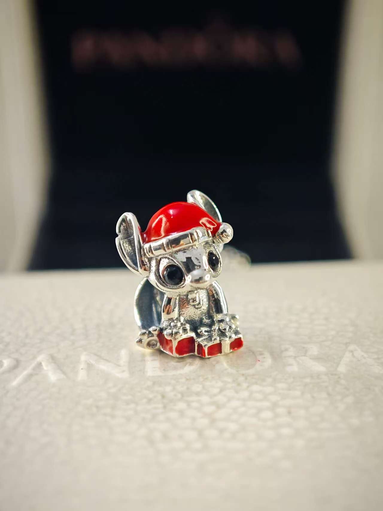 Disney Stitch Christmas Charm