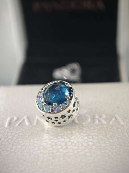 Moon and Night Sky Charm