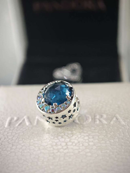 Moon and Night Sky Charm