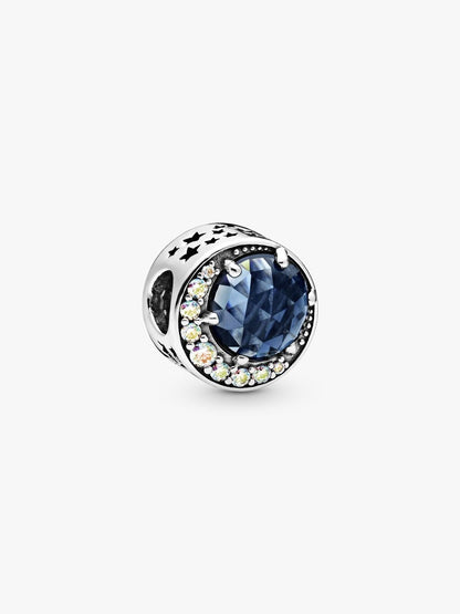 Moon and Night Sky Charm