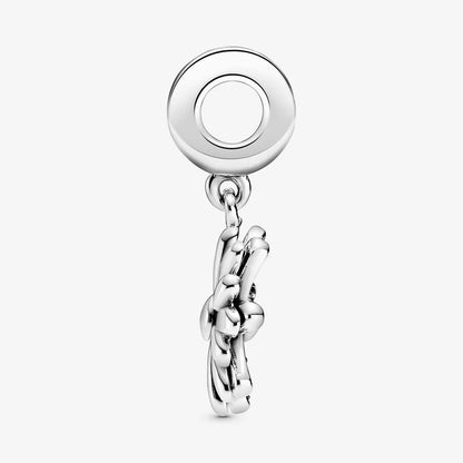 Sparkling Daisy Flower Dangle Charm