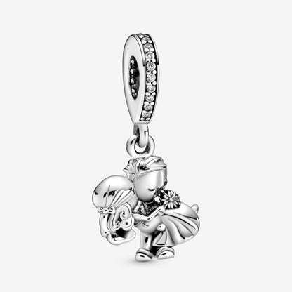 Married Couple Wedding Bride Groom Dangle Charm