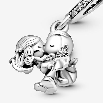 Married Couple Wedding Bride Groom Dangle Charm