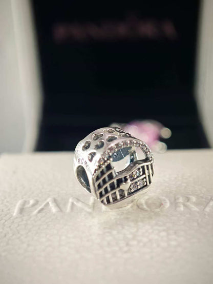 Rome Colosseum Openwork Charm