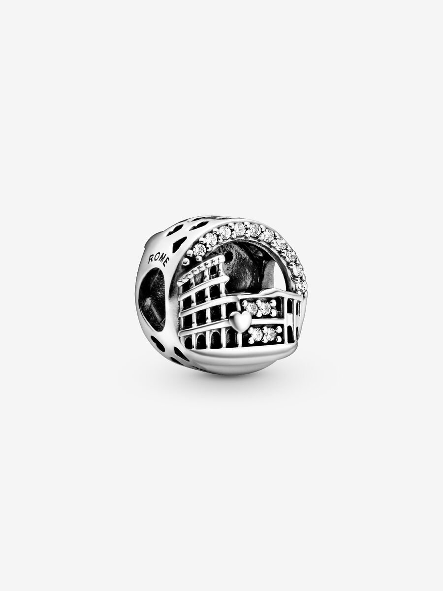 Rome Colosseum Openwork Charm