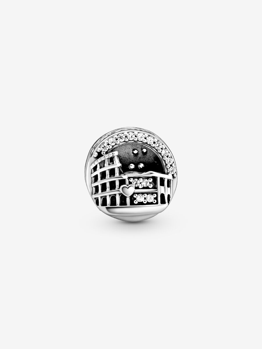 Rome Colosseum Openwork Charm