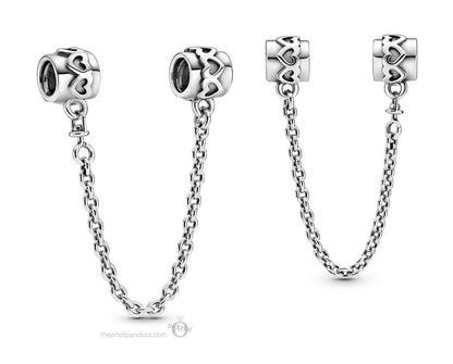 20th Anniversary Heart Safety Chain