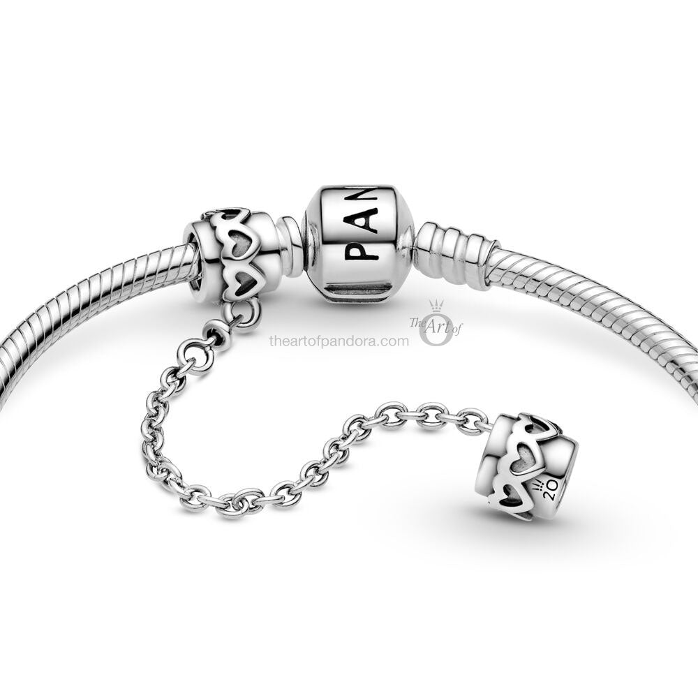 20th Anniversary Heart Safety Chain