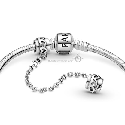 20th Anniversary Heart Safety Chain