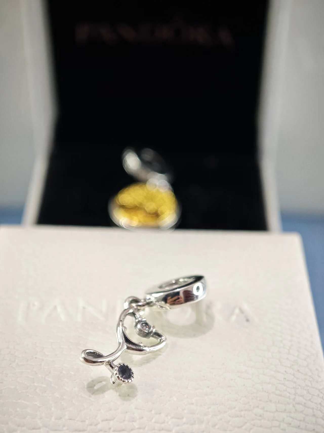 Stethoscope Heart Dangle Charm