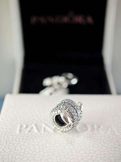 Sparkling Wrapped Snake Charm