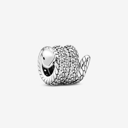Sparkling Wrapped Snake Charm