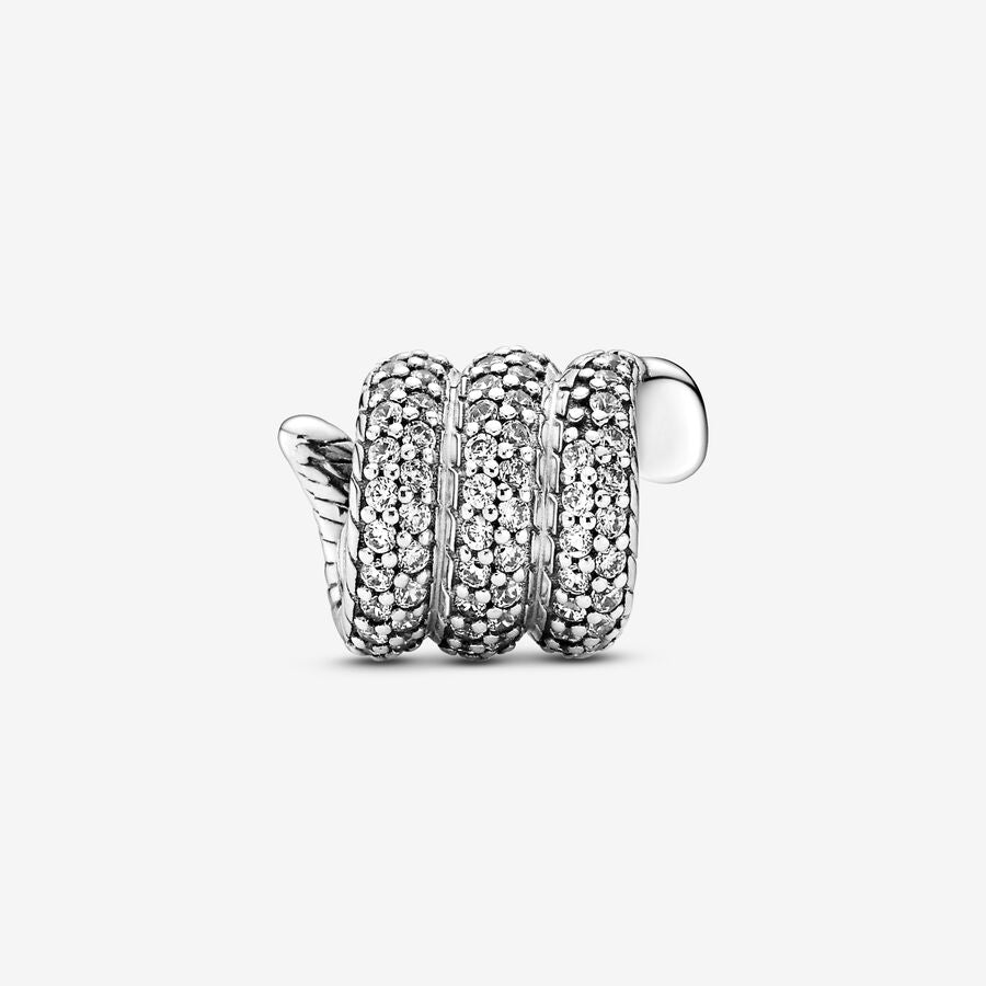 Sparkling Wrapped Snake Charm
