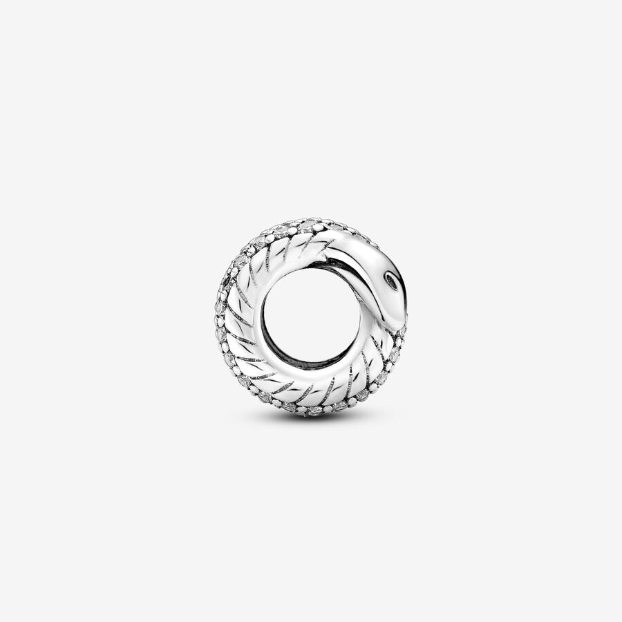 Sparkling Wrapped Snake Charm