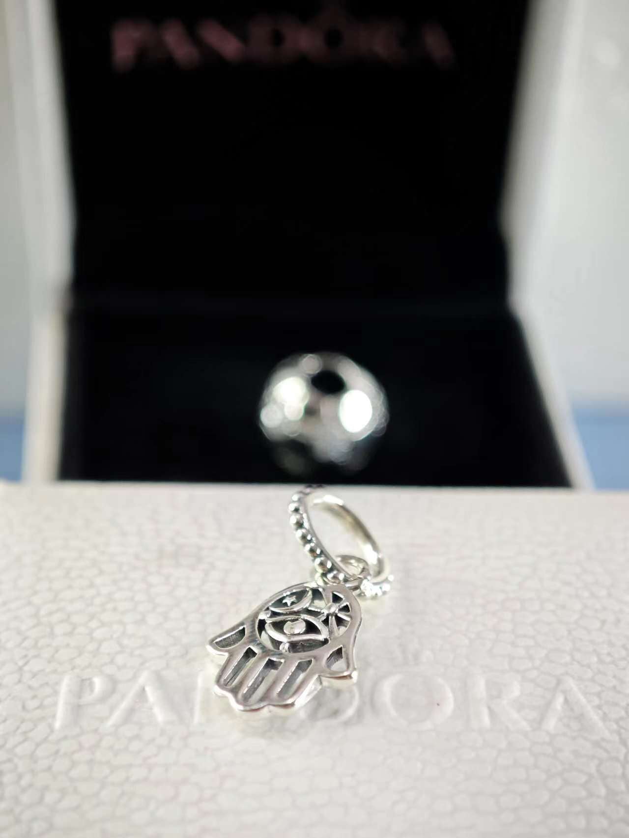 Protective Hamsa Hand Dangle Charm