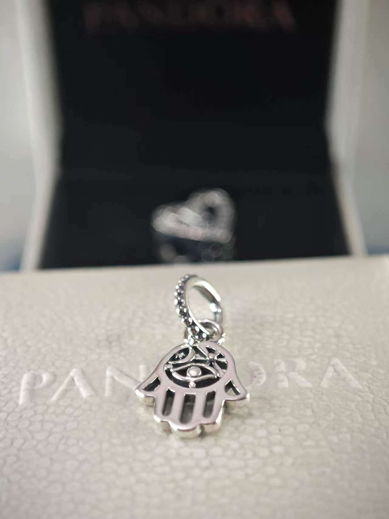 Protective Hamsa Hand Dangle Charm