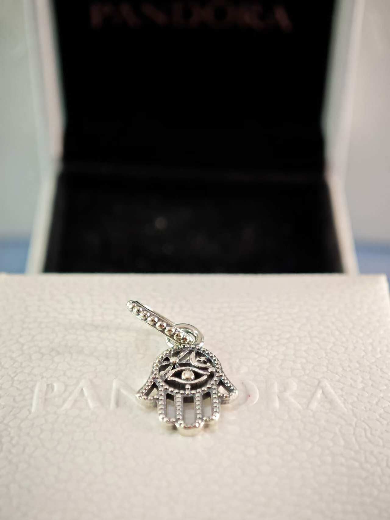 Protective Hamsa Hand Dangle Charm
