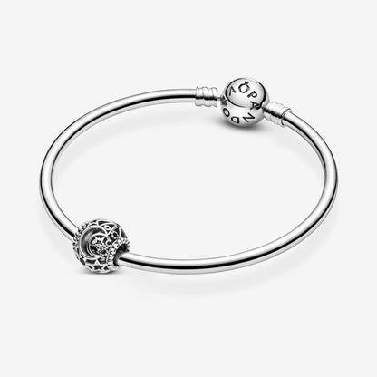 Openwork Sun, Stars and Moon Charm