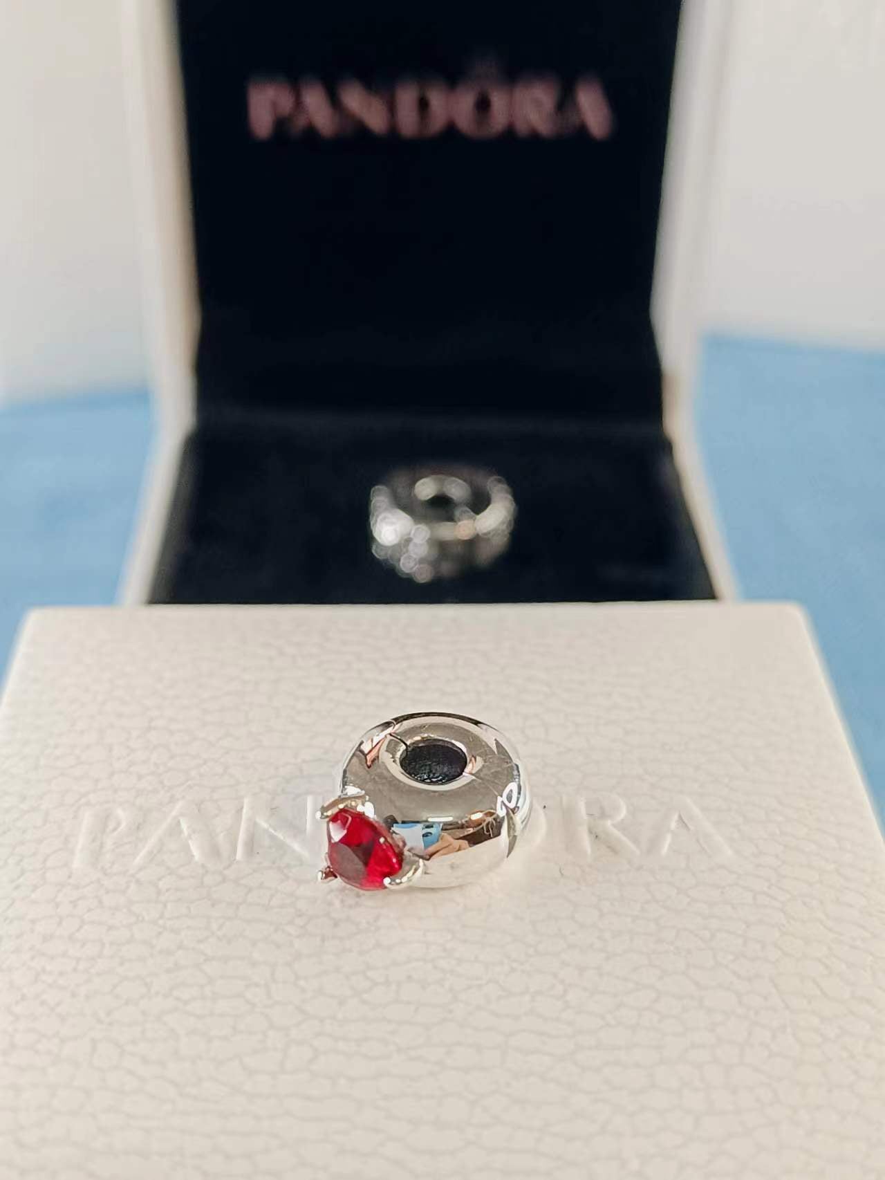 Red Heart Solitaire Clip