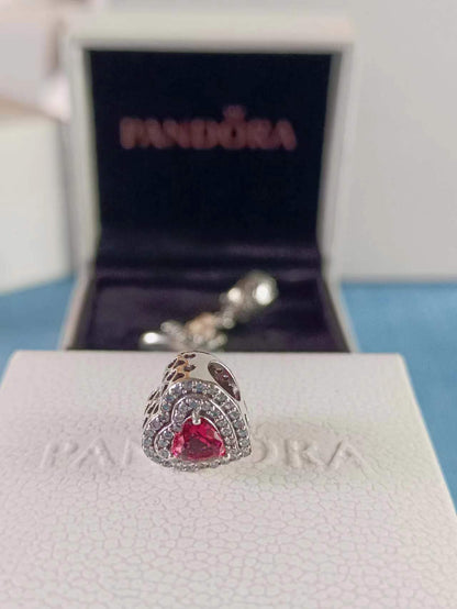 Sparkling Levelled Heart Charm