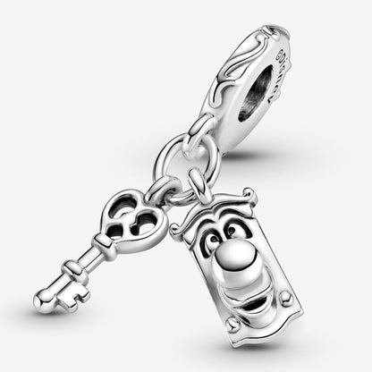 Disney Alice in Wonderland Key and Door Knob Dangle Charm