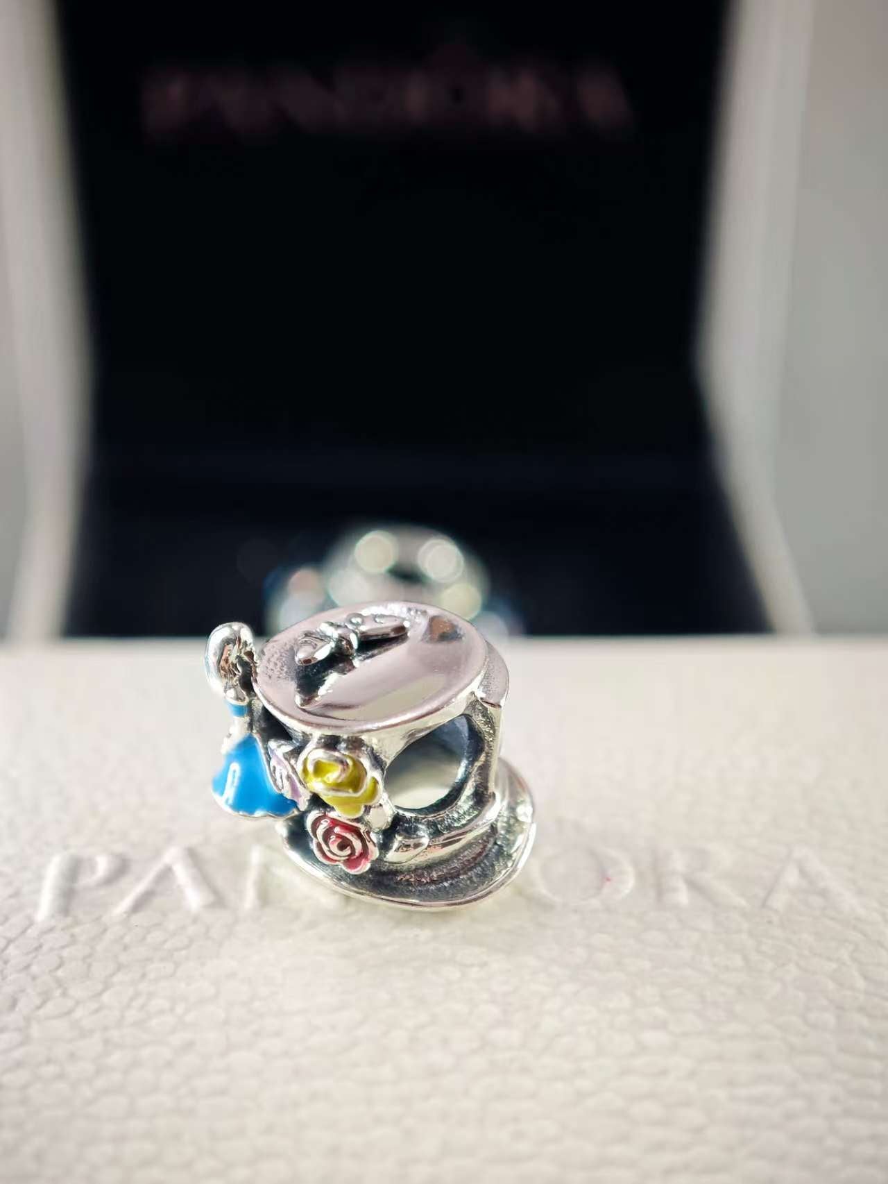 Disney Alice in Wonderland Mad Hatter Tea Party Charm